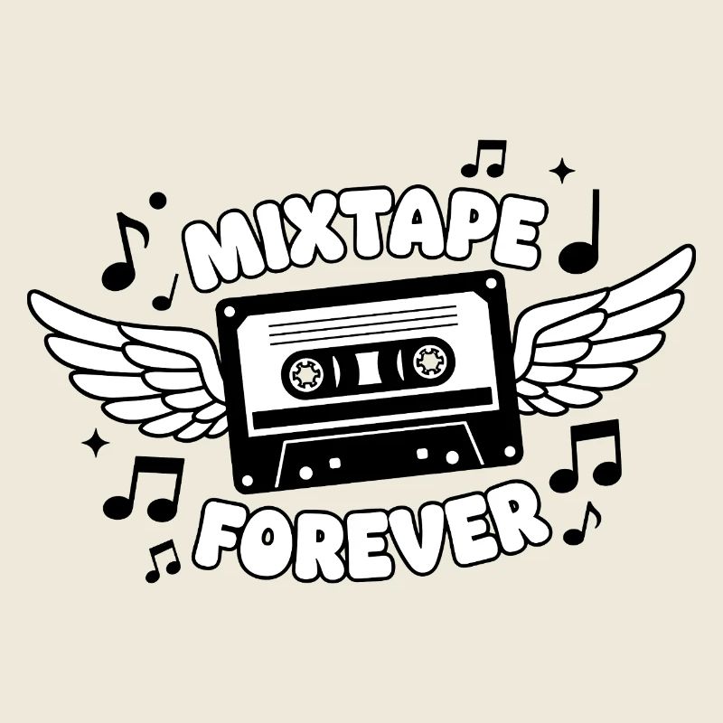 Mixtape Forever Wing Cassette