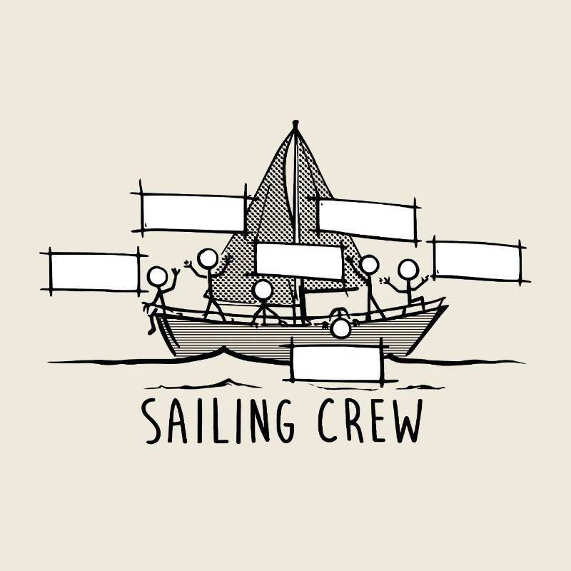 Sailing Crew Shirt Funny Sailing Crew with Name