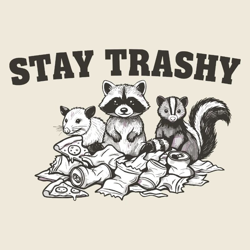 Reste Raton laveur Opossum Skunk