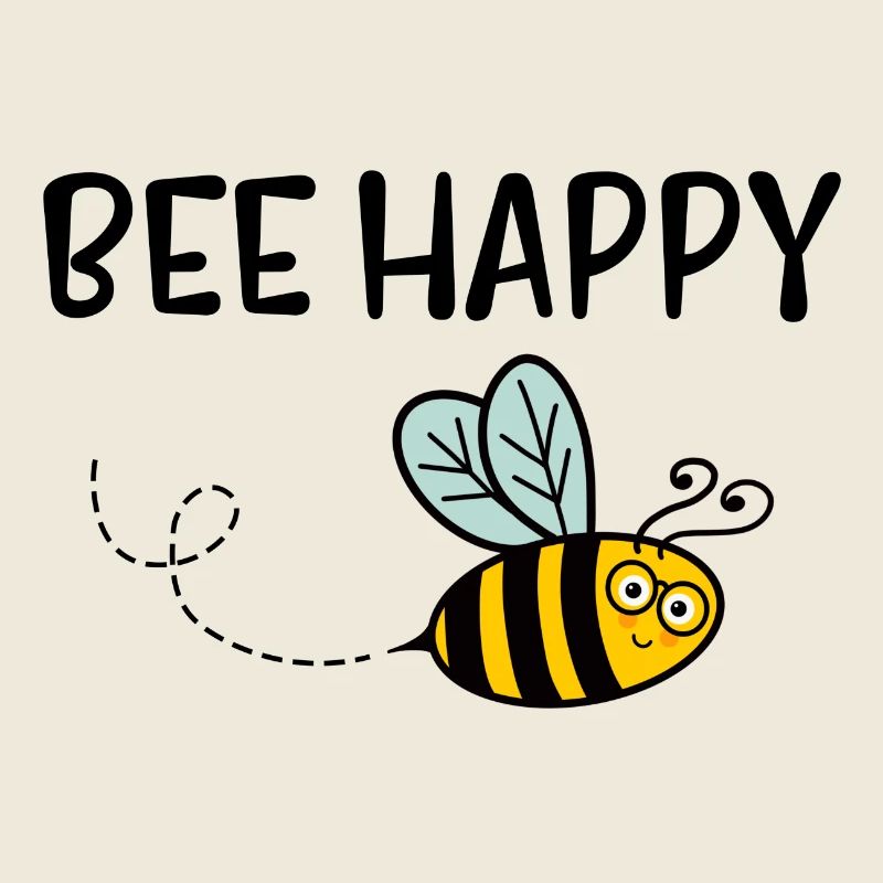 Abeille heureuse