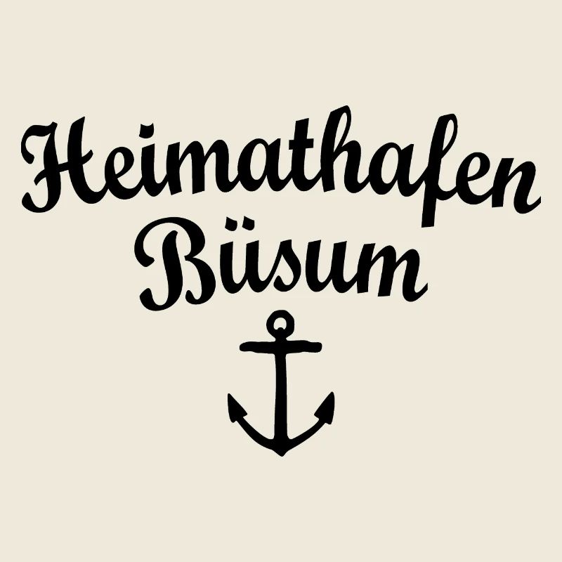 Heimathafen Büsum (Schwarz)