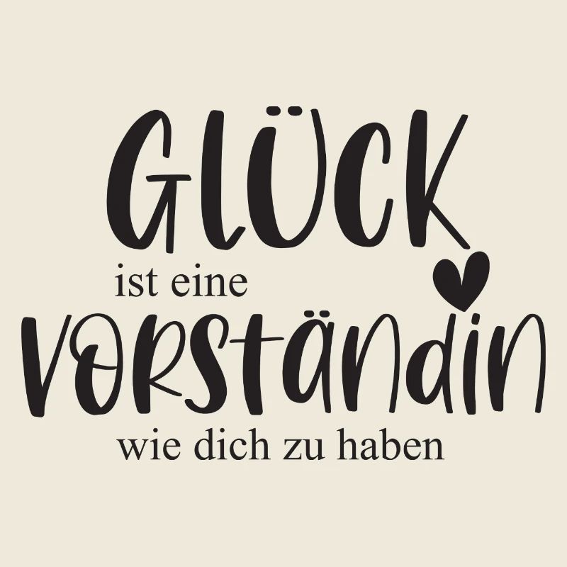 Vorständin Glück Verein Bedanken Geschenk