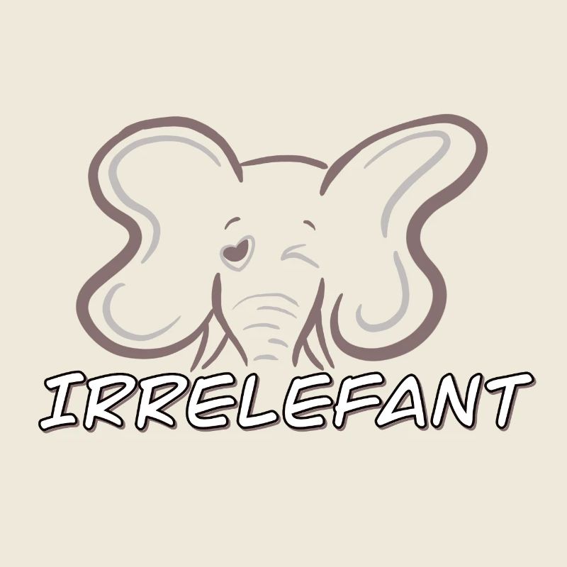 Elefanten-Design mit Humor und Ironie