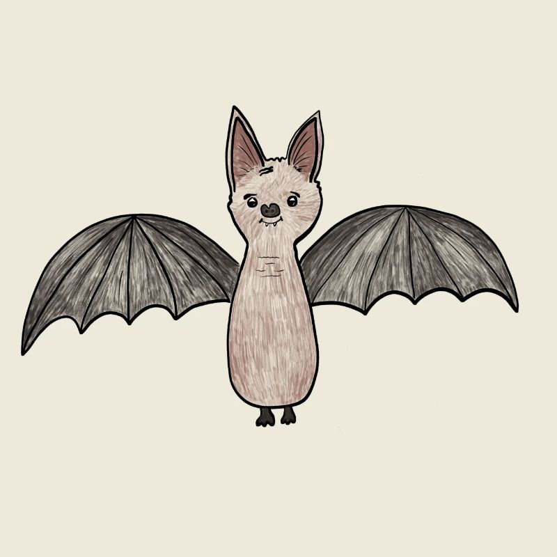 Bat Phantom Illustration