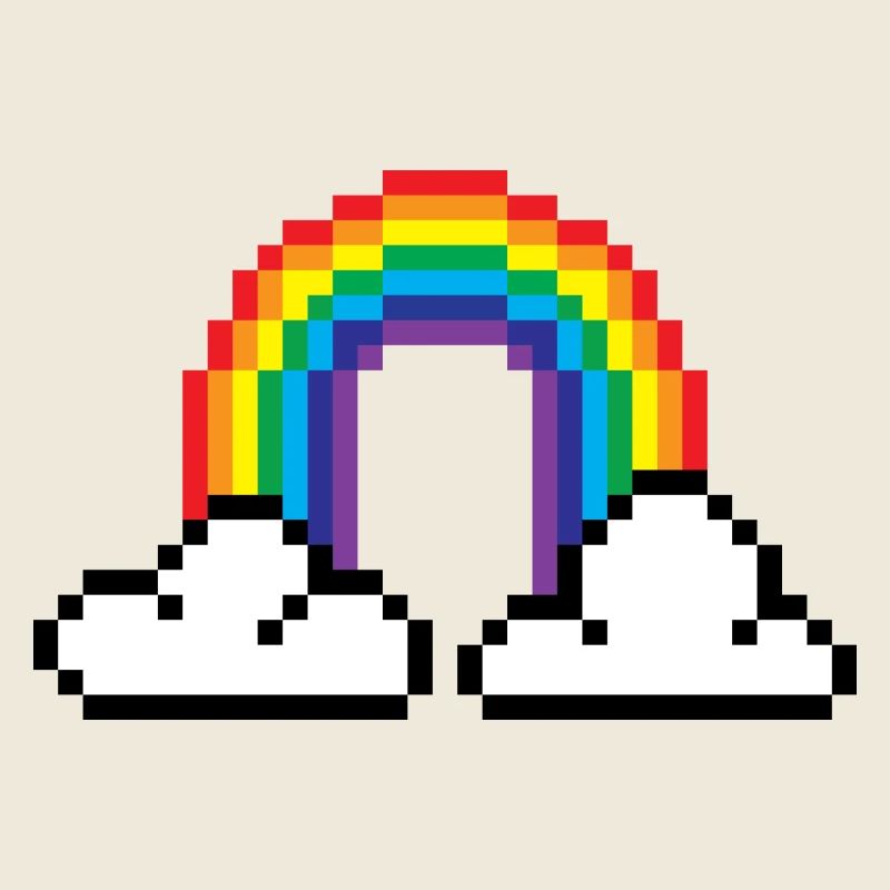 Pixel Regenbogen