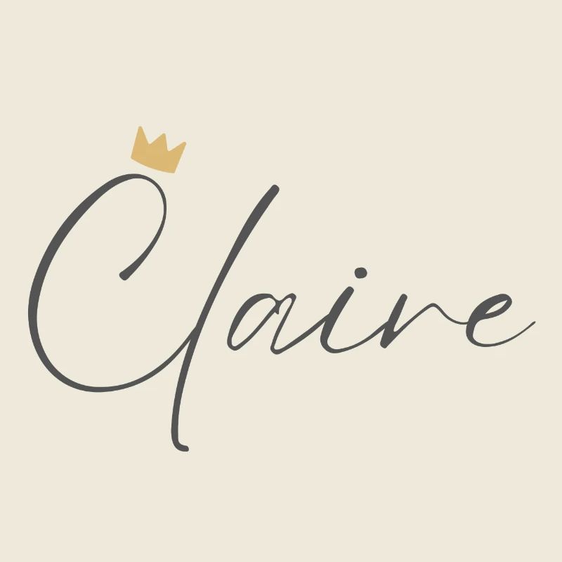 Chemise Princesse Claire – Nom avec la lettre C