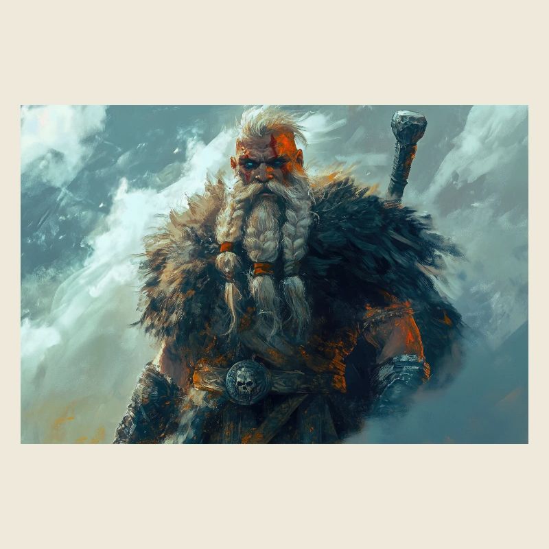 Poster Illustration Viking