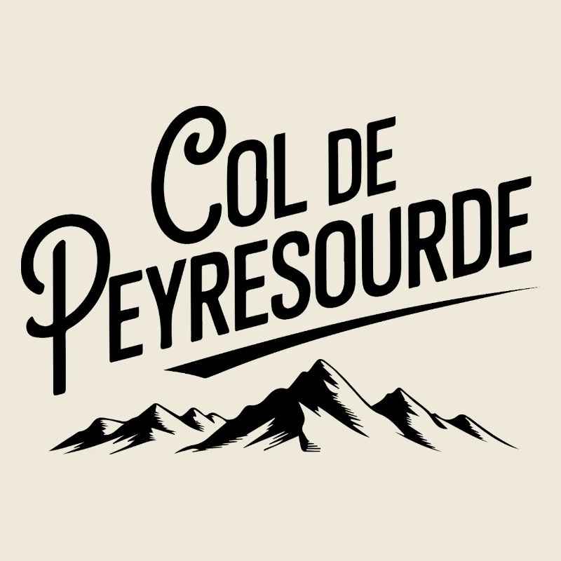 Col de Peyresourde Cycling Climb Art