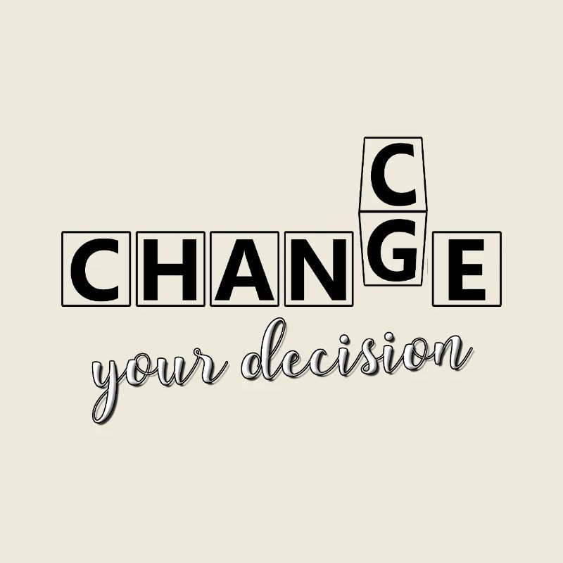 Your Decision Lettering