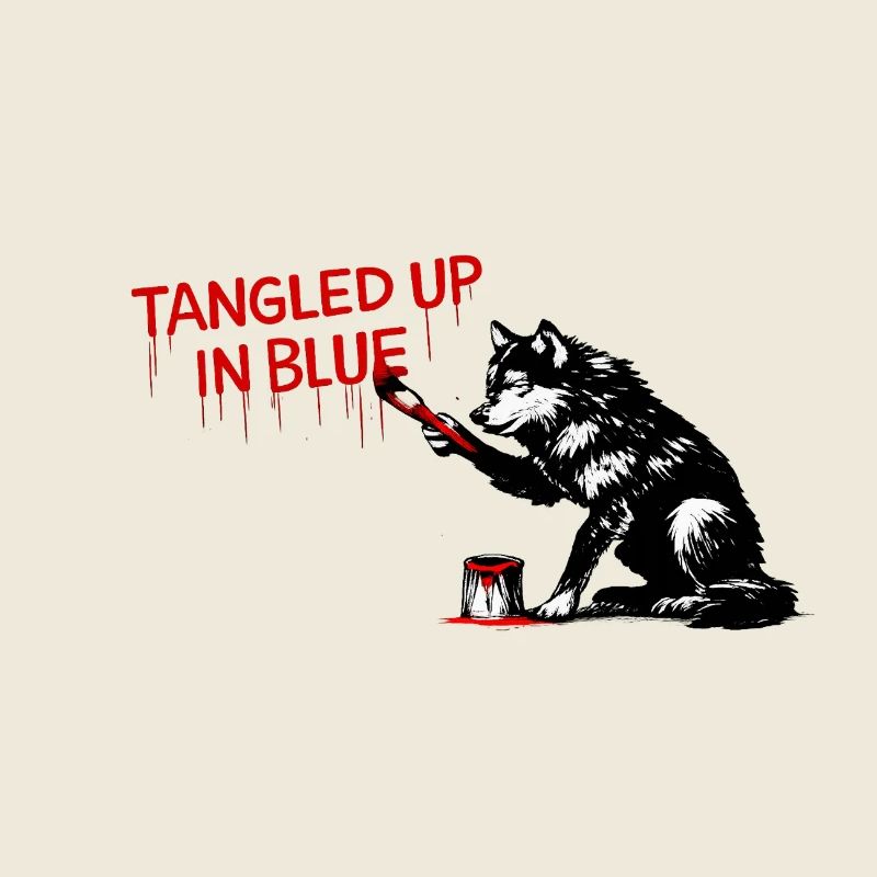 Blood RedTW Wolf Font