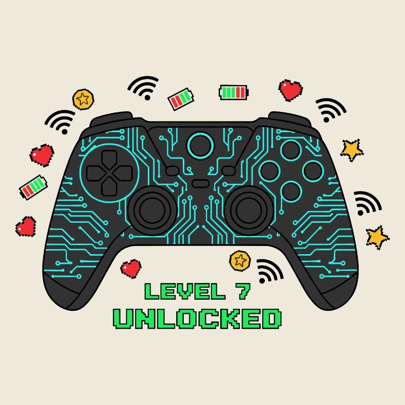Level 7 Unlocked Gamer Controller