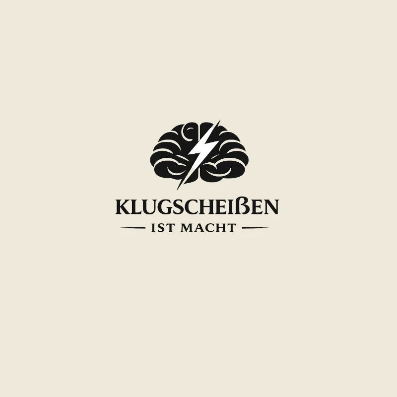 Klugscheißen ist Macht – Statement Shirt