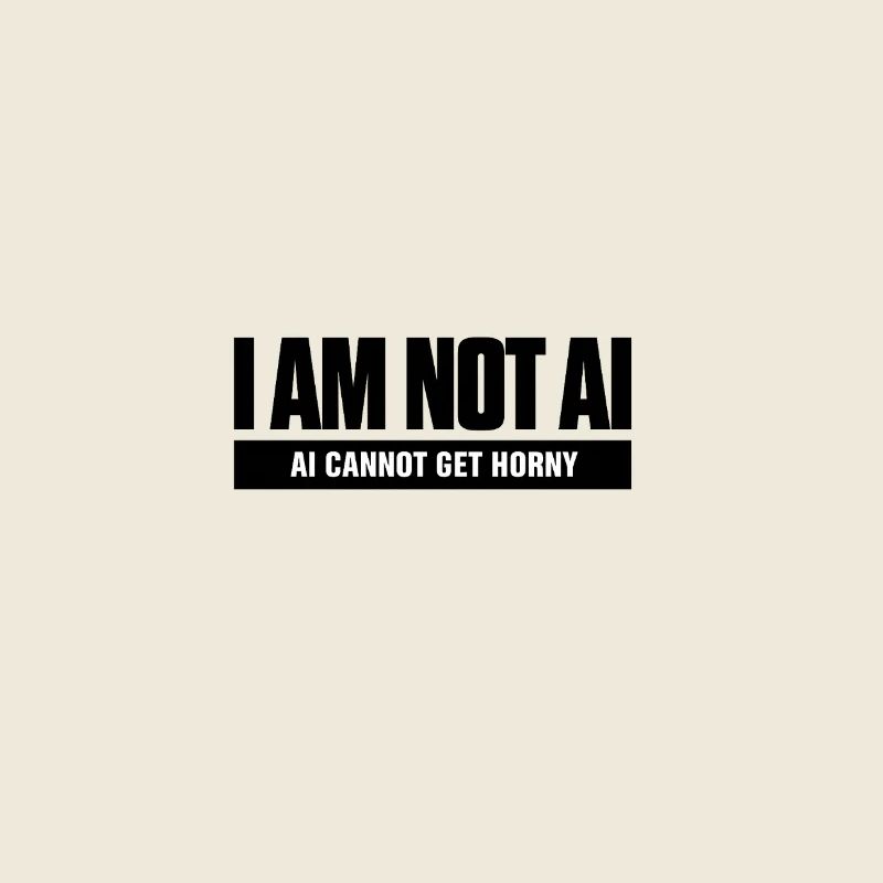 AI Cannot Get Horny