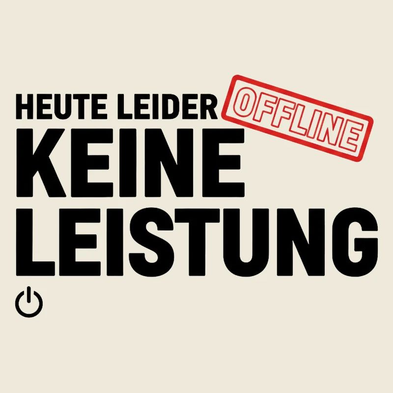 Unfortunately no performance today – offline saying