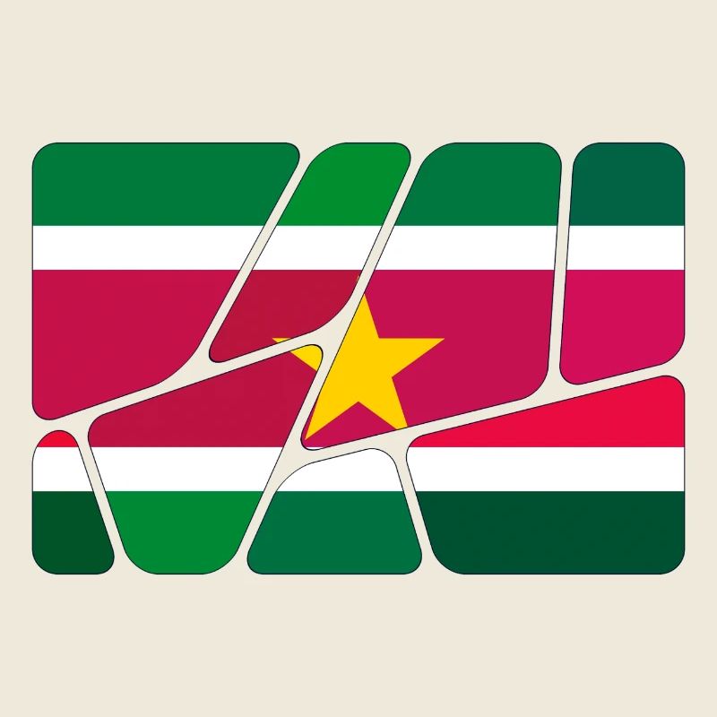 Flagge Suriname
