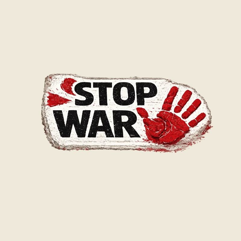 War No More – Sticker Peace & Humanity 