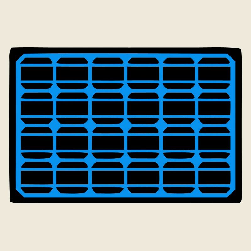 Solarpanel Photovoltaik Icon