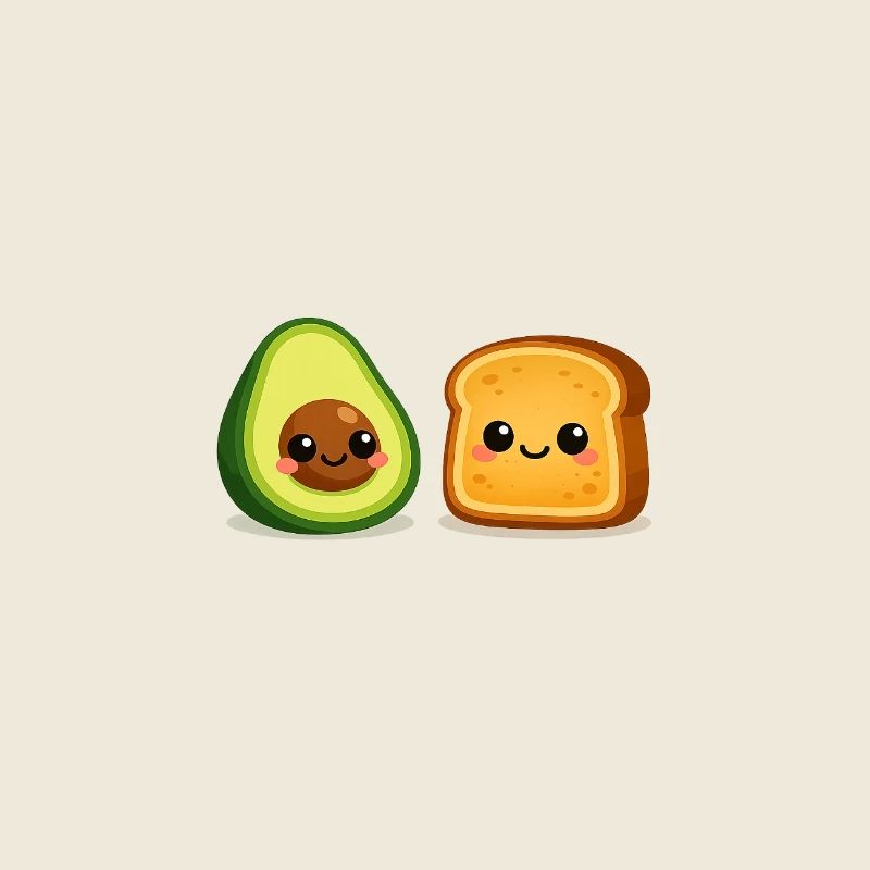 Avocado Friends Toast-Duo
