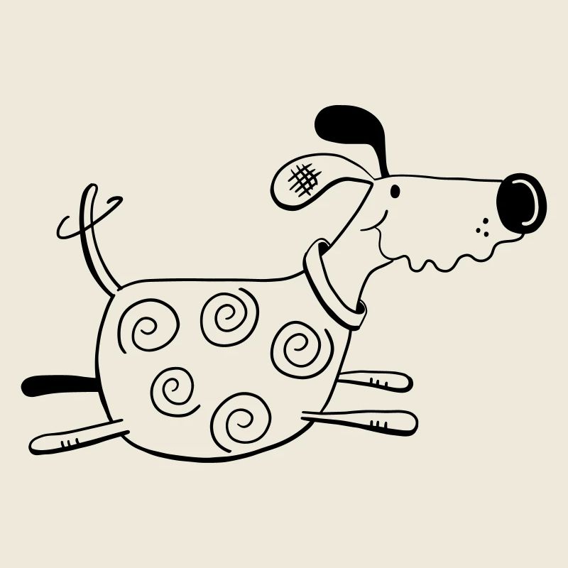 Drolliger Hund - Dog - Hunde - Comic
