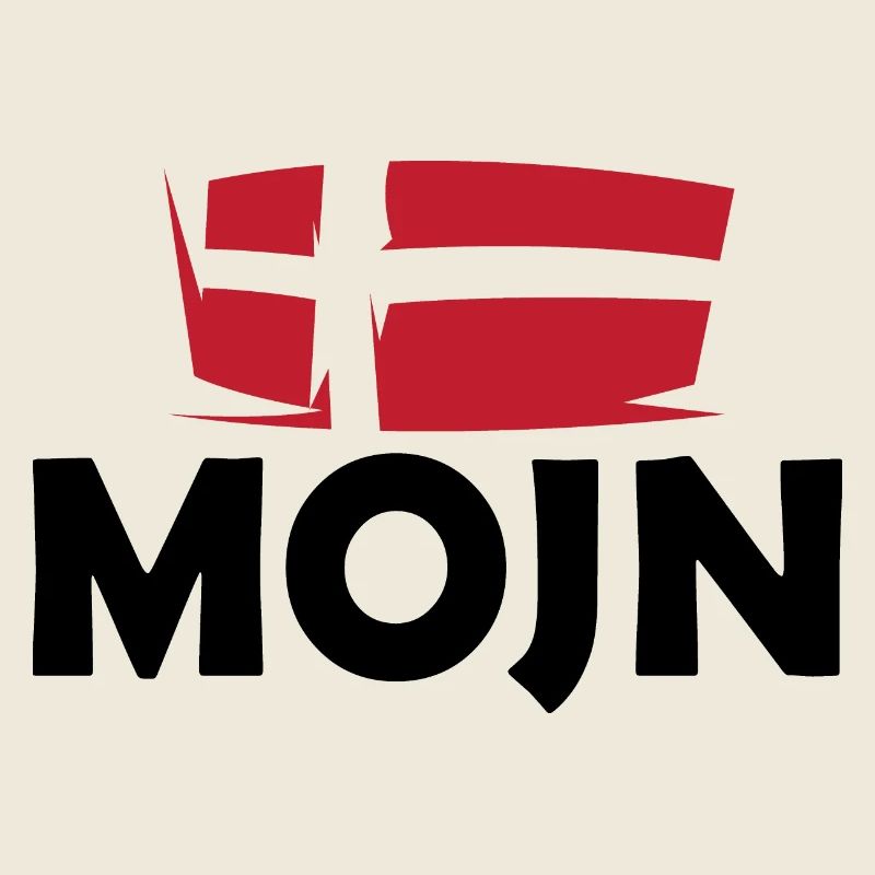 Danemark Symbole Logo icône dansk mojn moin flag