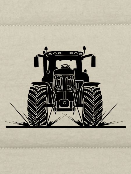 Traktor durch Schlamm