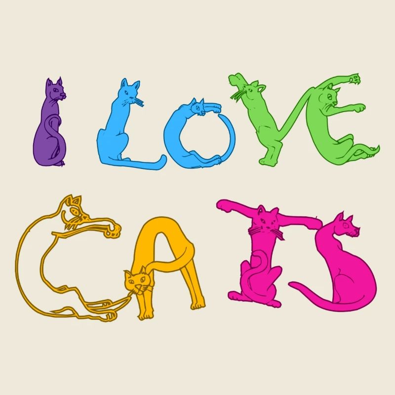 Ich liebe Katzen