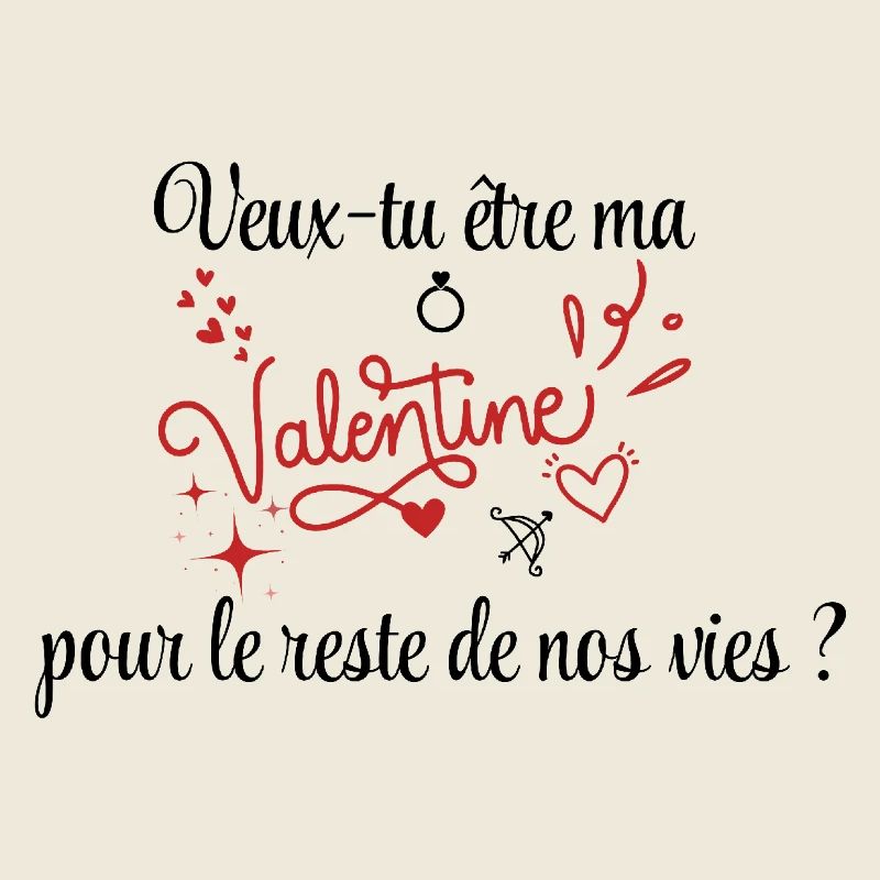 Demande en mariage, Saint-Valentin, Romantique