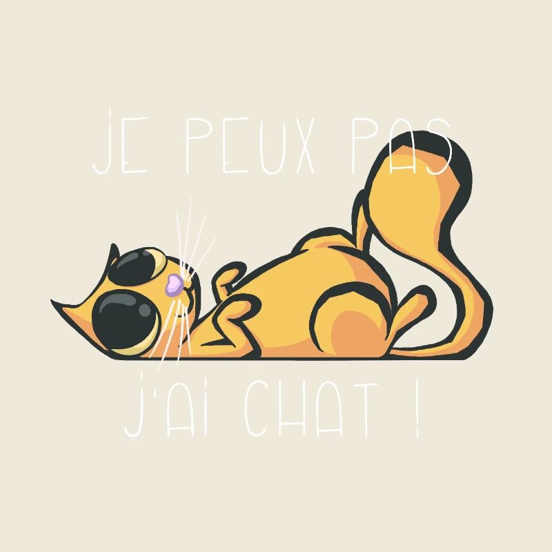 Je peux pas j'ai chat roux