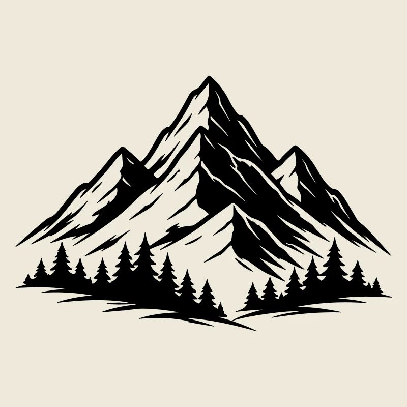 Berge Wald Landschaft