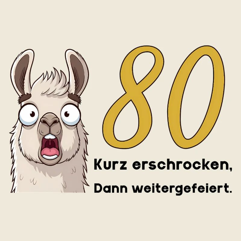 80e anniversaire – brièvement effrayé, puis célébré