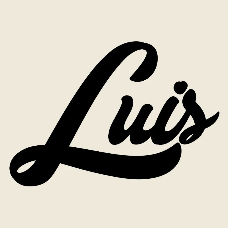 Luis Name Black