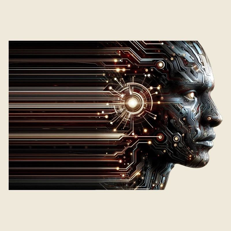 Digitaler Geist Cyborg Design