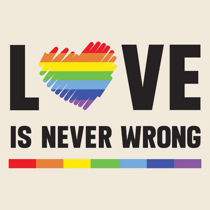 Mois de la fierté LGBT - Love is Never Wrong