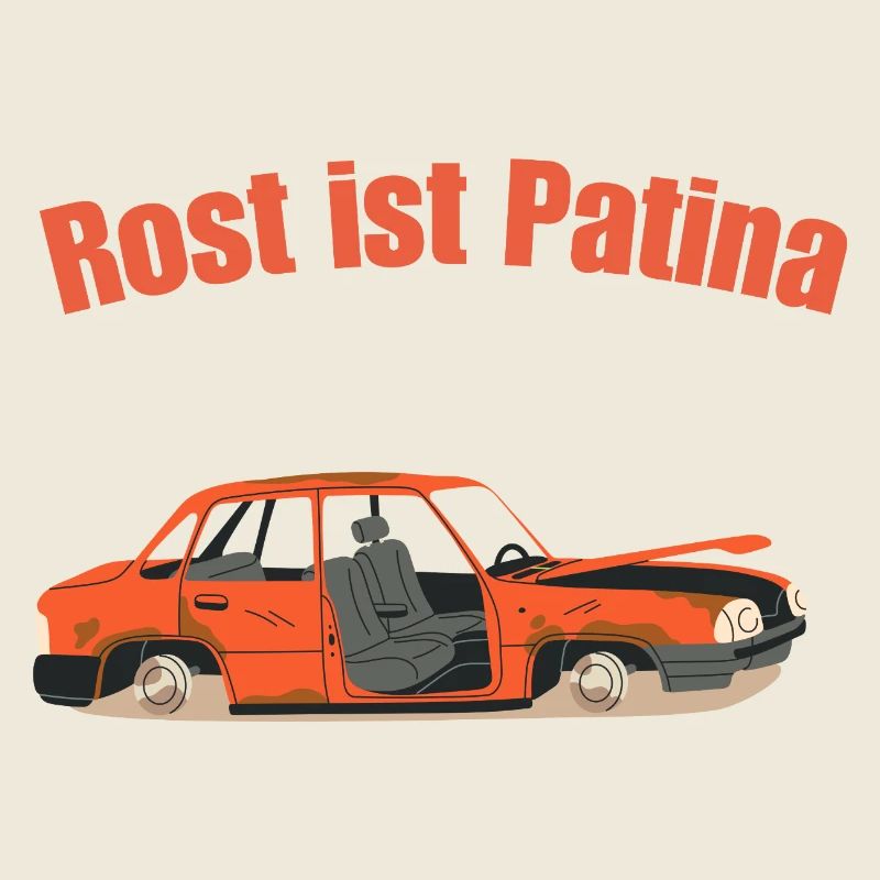 La rouille est patinée