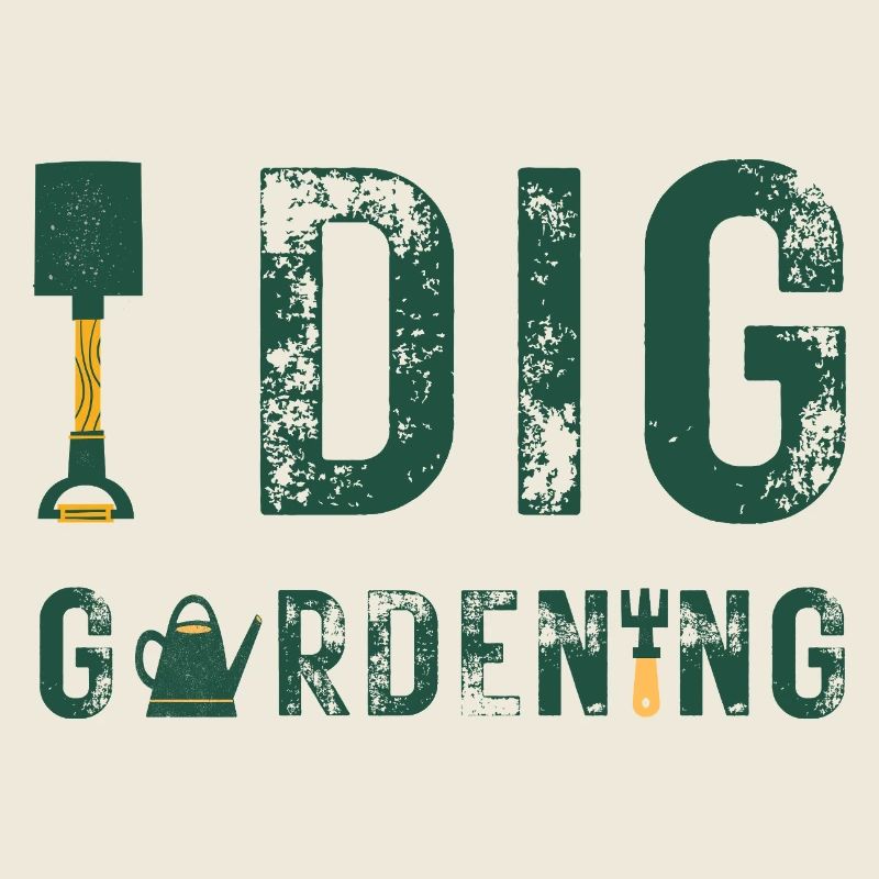 Gartenfreund Hundemotiv