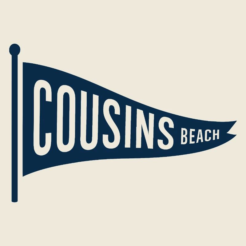 Cousins Beach – Pennant Flag