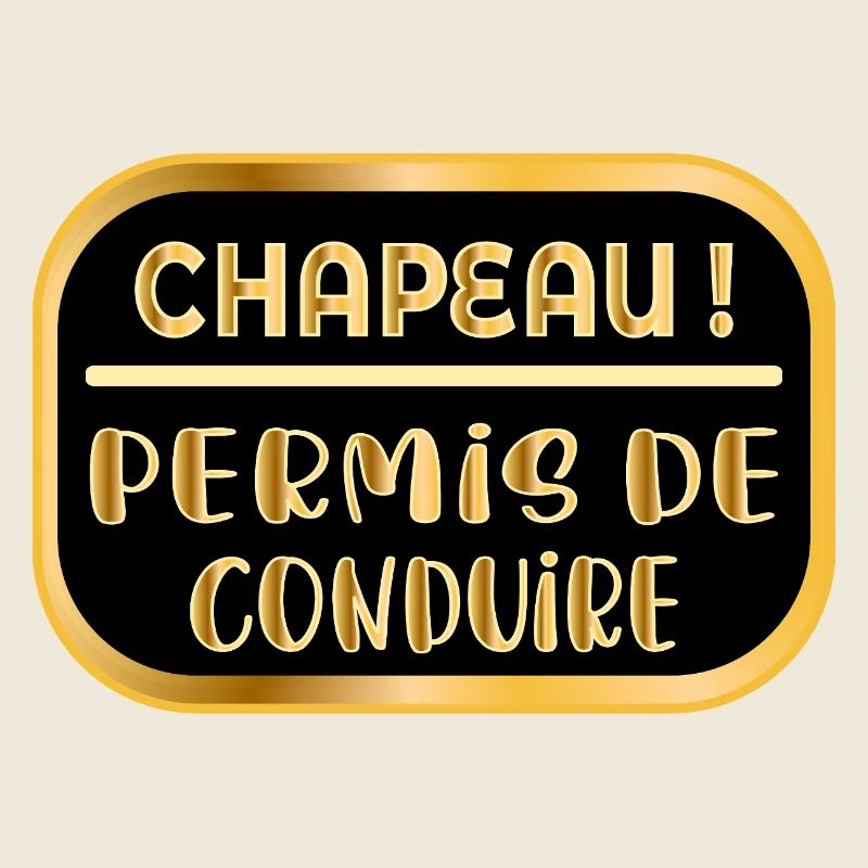Chapeau Permis de Conduire
