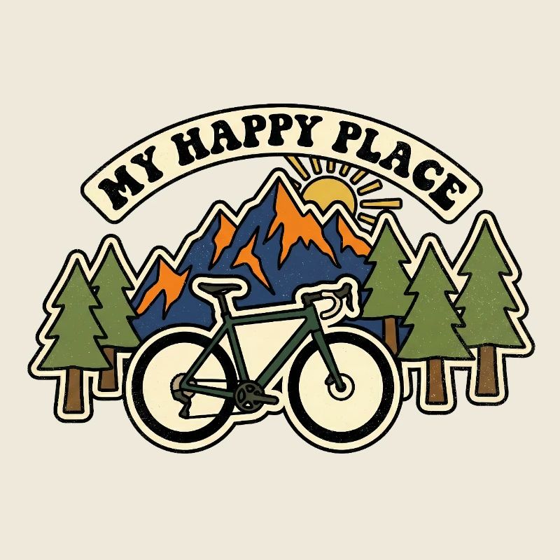 Mein Happy Place Kiesradfeld