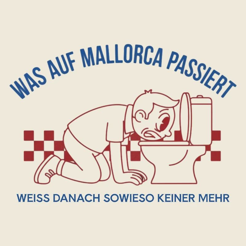 Was auf Mallorca passiert weiß keiner WC Humor