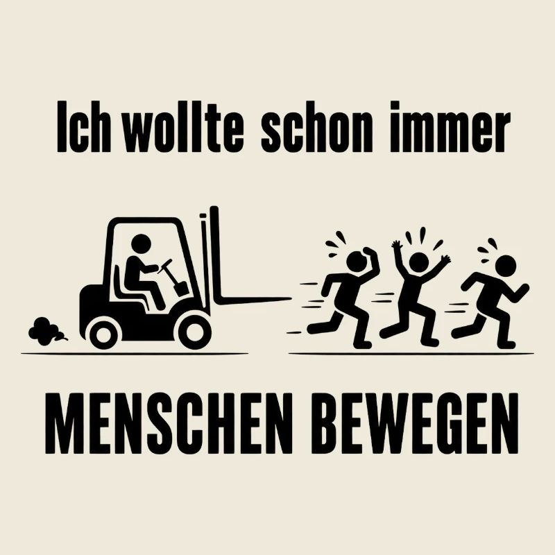 Lustiges Geschenk für Staplerfahrer