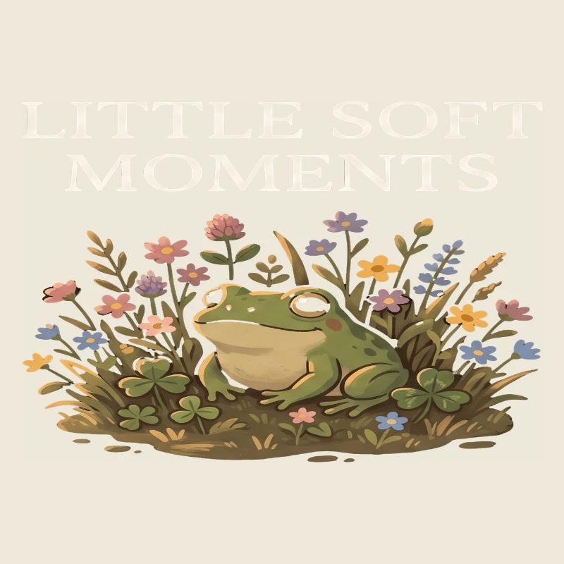 Petits moments doux : Ferme Grenouille parmi les Fleurs