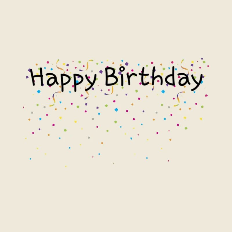 Confetti Joyeux anniversaire