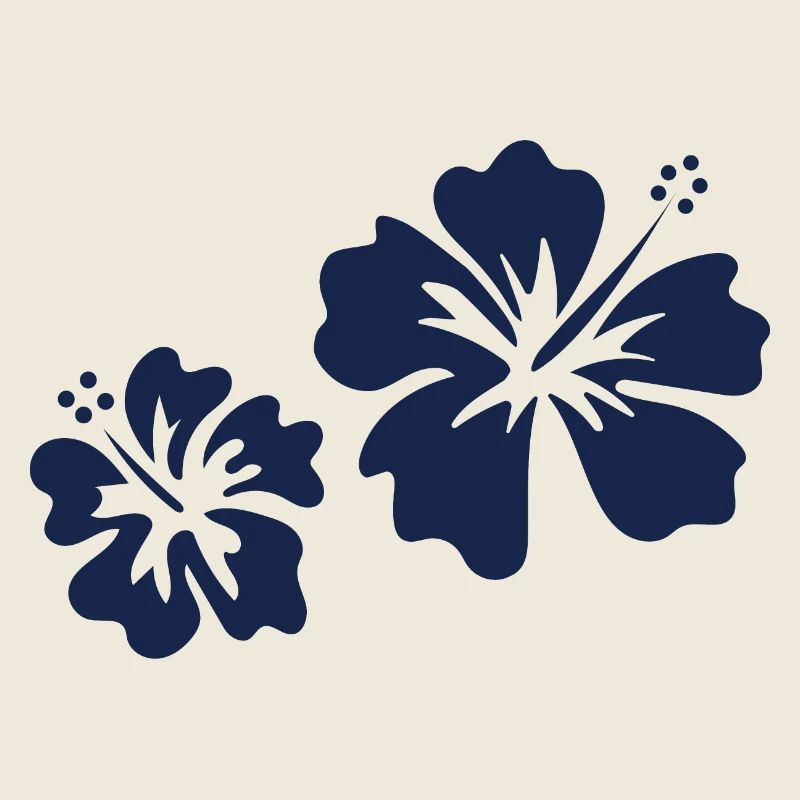 Blue hibiscus