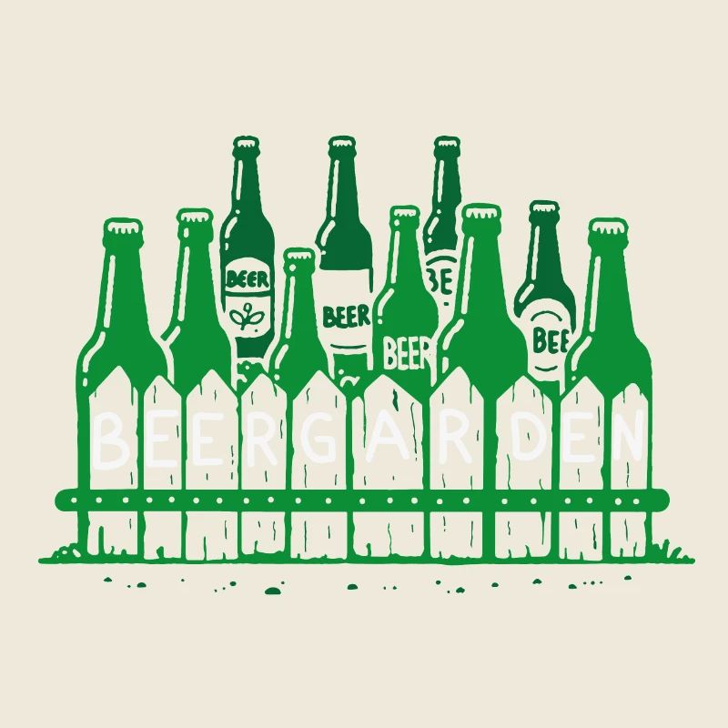 biergarten bier wortspiel biertrinker