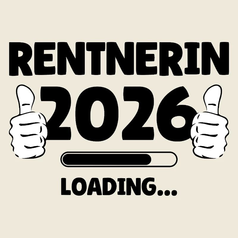 Rentnerin 2026 Ladebalken Design