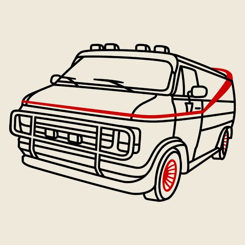 GMC Vandura : A-Team culte et rétro