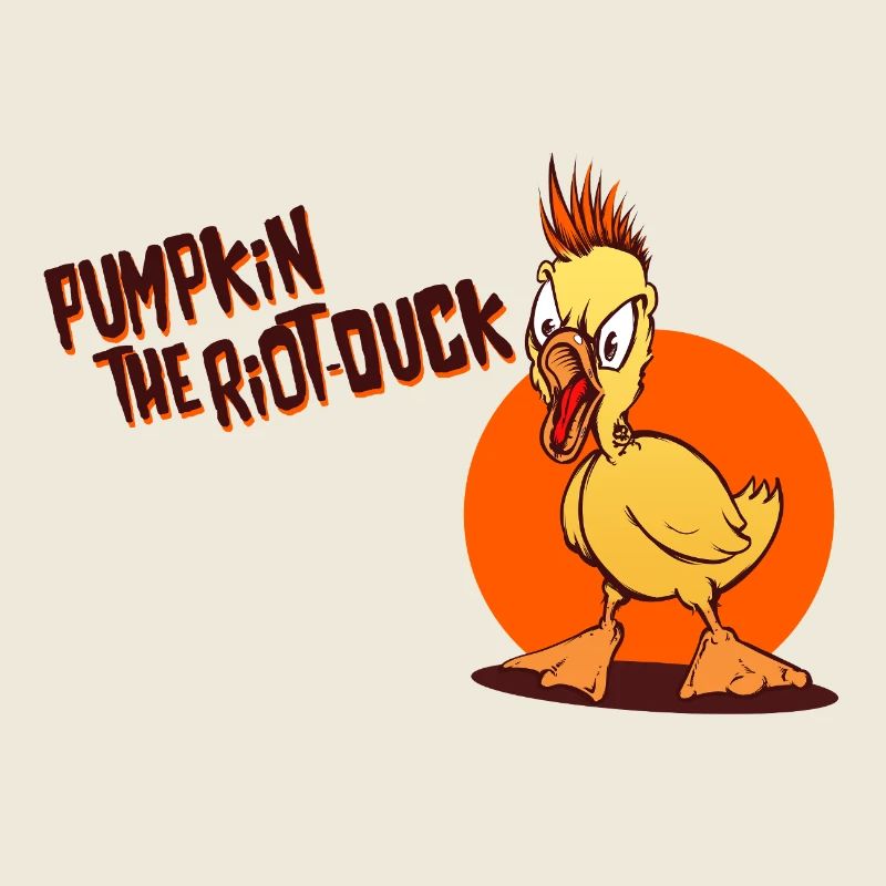 Pumpkin The Riot Duck