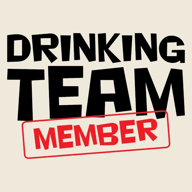 Mitglied des Trinkteams / Alkohol