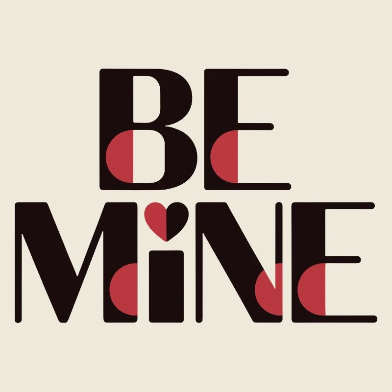 Accent rouge Be Mine