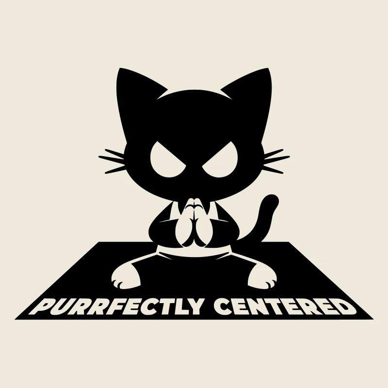Purrfectly Centered Cat Yoga